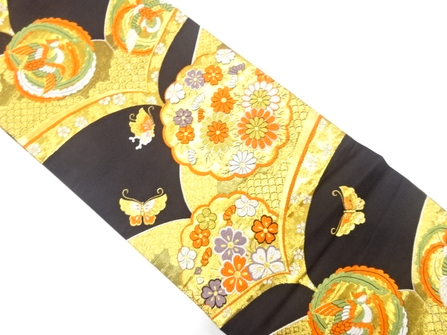 JAPANESE OBI FOR KIDS / WOVEN FLORAL PLANTS